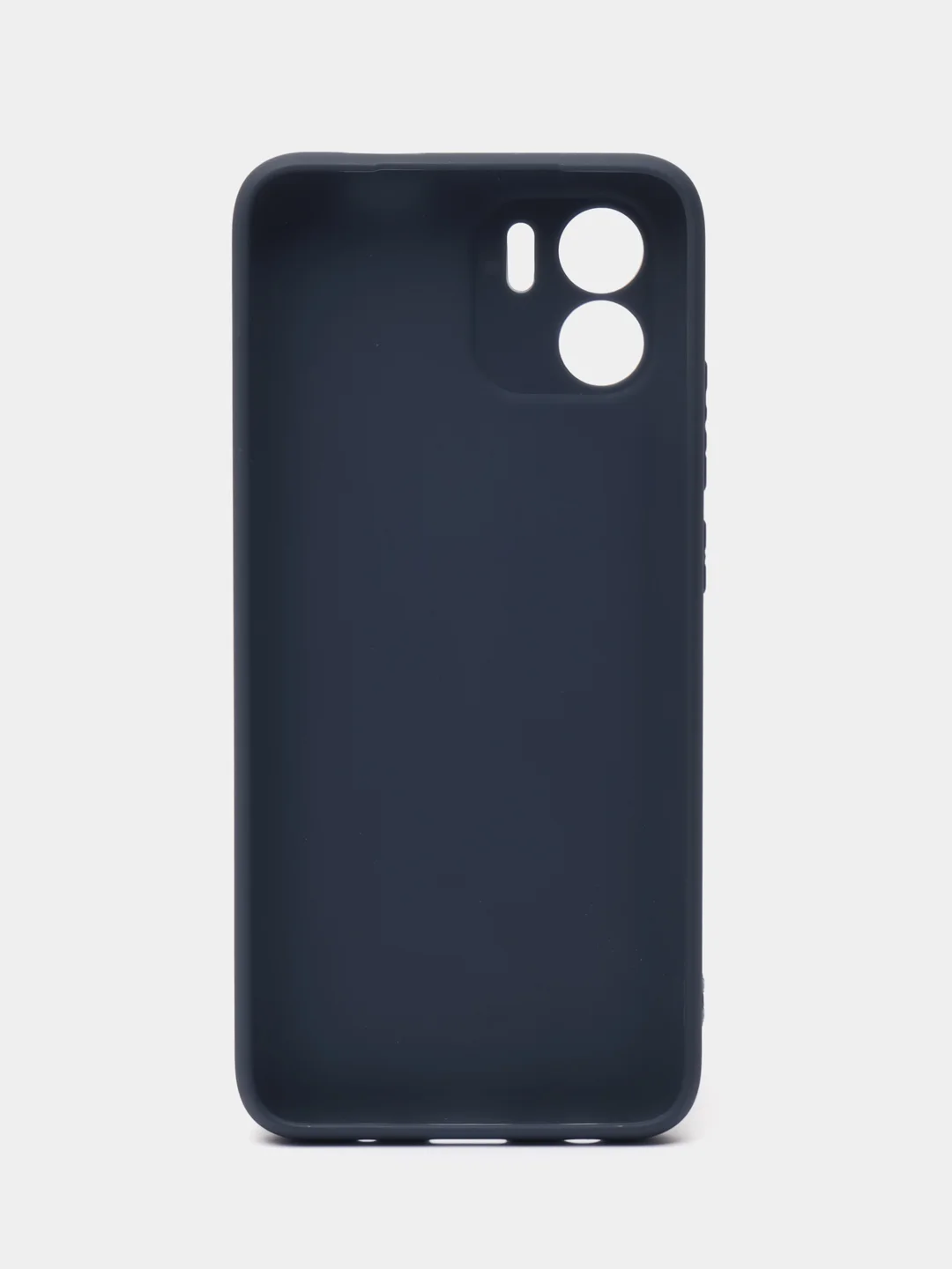 Синий чехол для Xiaomi Redmi A1 / Redmi A2 (Сяоми Редми А1 / А2) силиконовый, цветной, матовый