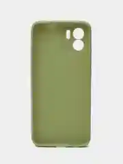 Лесной зеленый чехол для Xiaomi Redmi A1 / Redmi A2 (Сяоми Редми А1 / А2) силиконовый, цветной, матовый