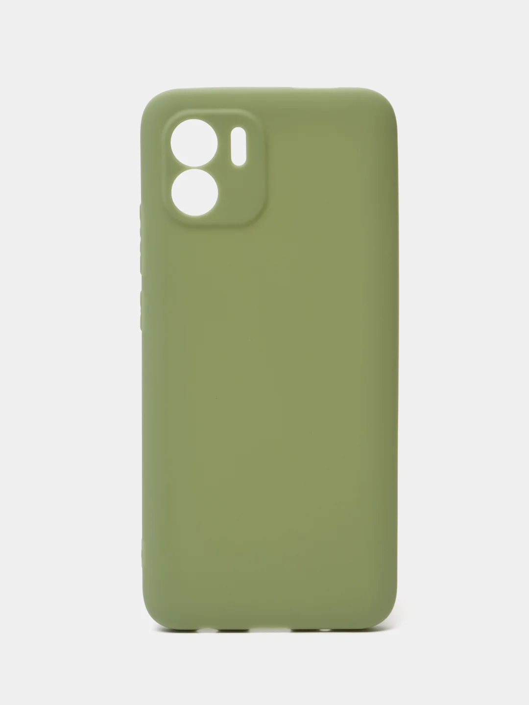 Лесной зеленый чехол для Xiaomi Redmi A1 / Redmi A2 (Сяоми Редми А1 / А2) силиконовый, цветной, матовый