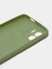 Лесной зеленый чехол для Xiaomi Redmi A1 / Redmi A2 (Сяоми Редми А1 / А2) силиконовый, цветной, матовый