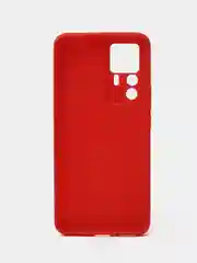 Багровый чехол Xiaomi 12T, 12T Pro, Redmi K50 Ultra силиконовый, цветной, матовый