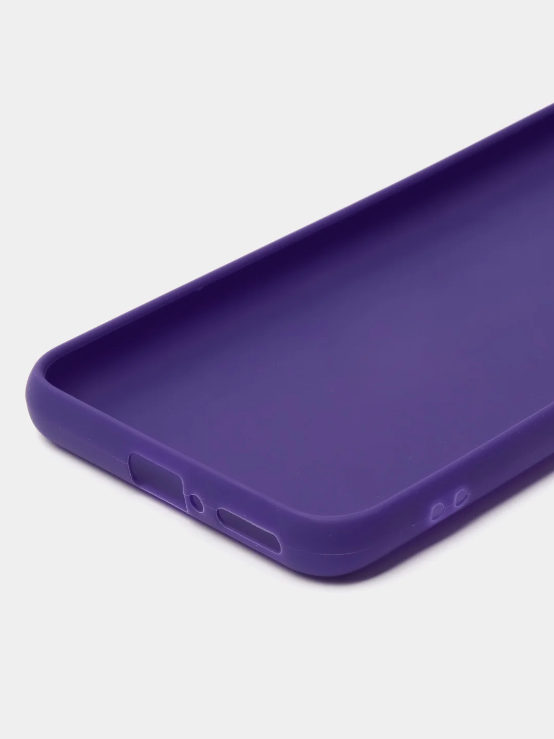 Фиолетовый чехол Xiaomi 12T, 12T Pro, Redmi K50 Ultra силиконовый, цветной, матовый