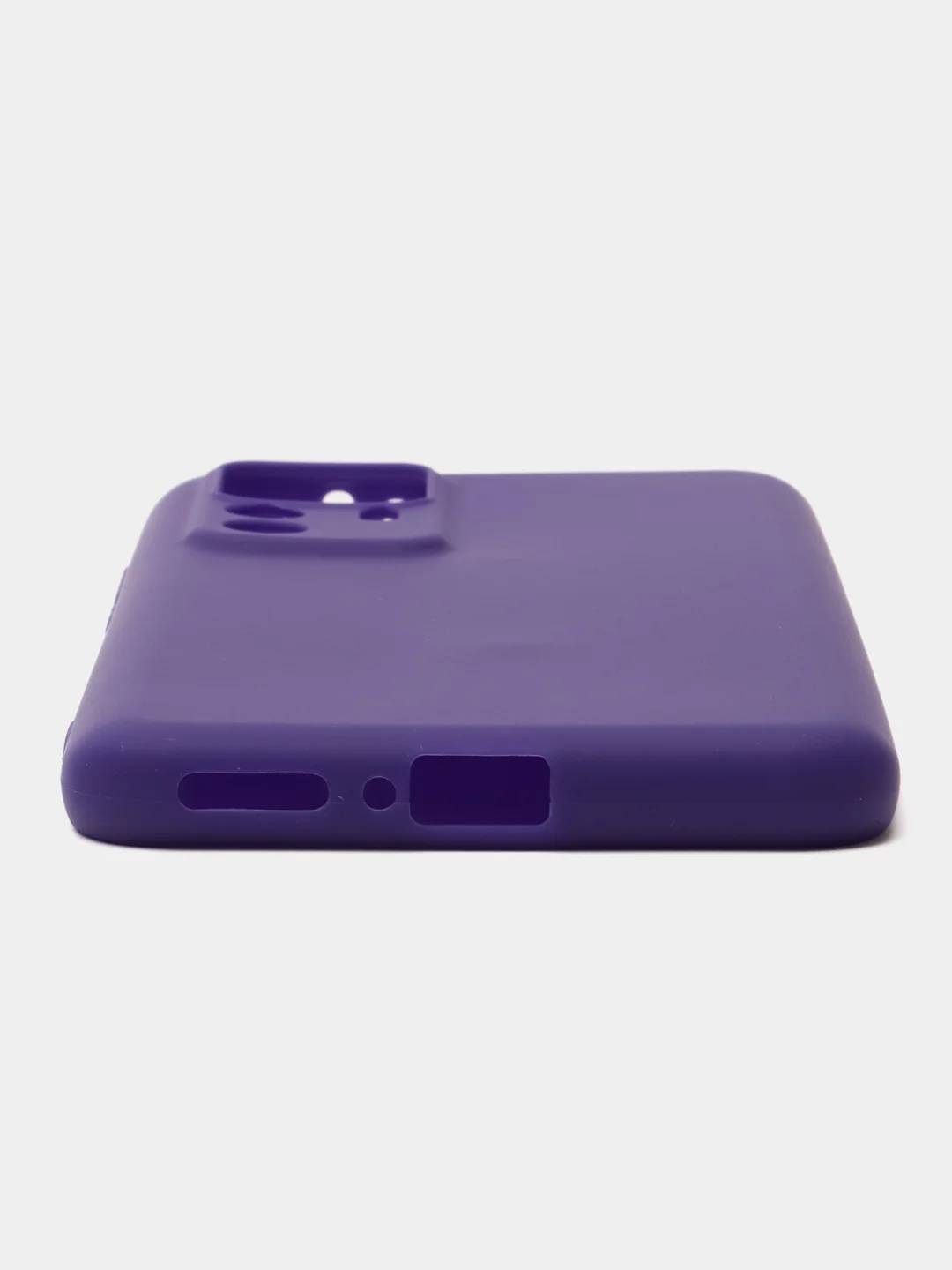 Фиолетовый чехол Xiaomi 12T, 12T Pro, Redmi K50 Ultra силиконовый, цветной, матовый