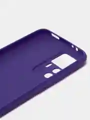 Фиолетовый чехол Xiaomi 12T, 12T Pro, Redmi K50 Ultra силиконовый, цветной, матовый