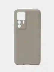 Серый чехол Xiaomi 12T, 12T Pro, Redmi K50 Ultra силиконовый, цветной, матовый