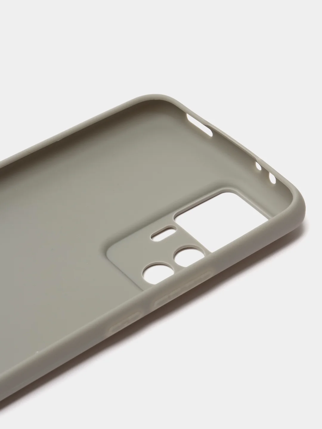 Серый чехол Xiaomi 12T, 12T Pro, Redmi K50 Ultra силиконовый, цветной, матовый