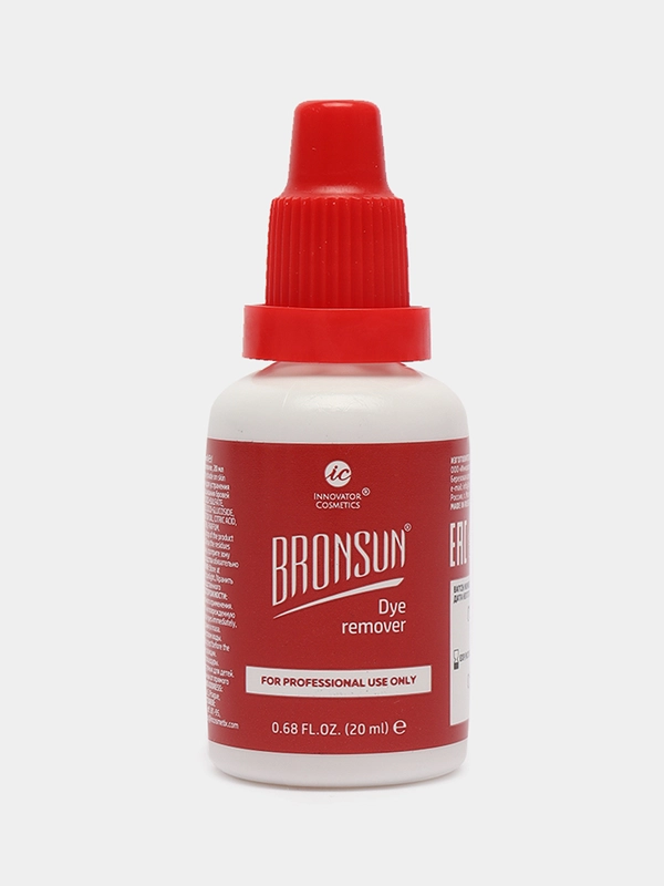 Ремувер для удаления краски и хны с кожи BRONSUN Dye remover, 20мл