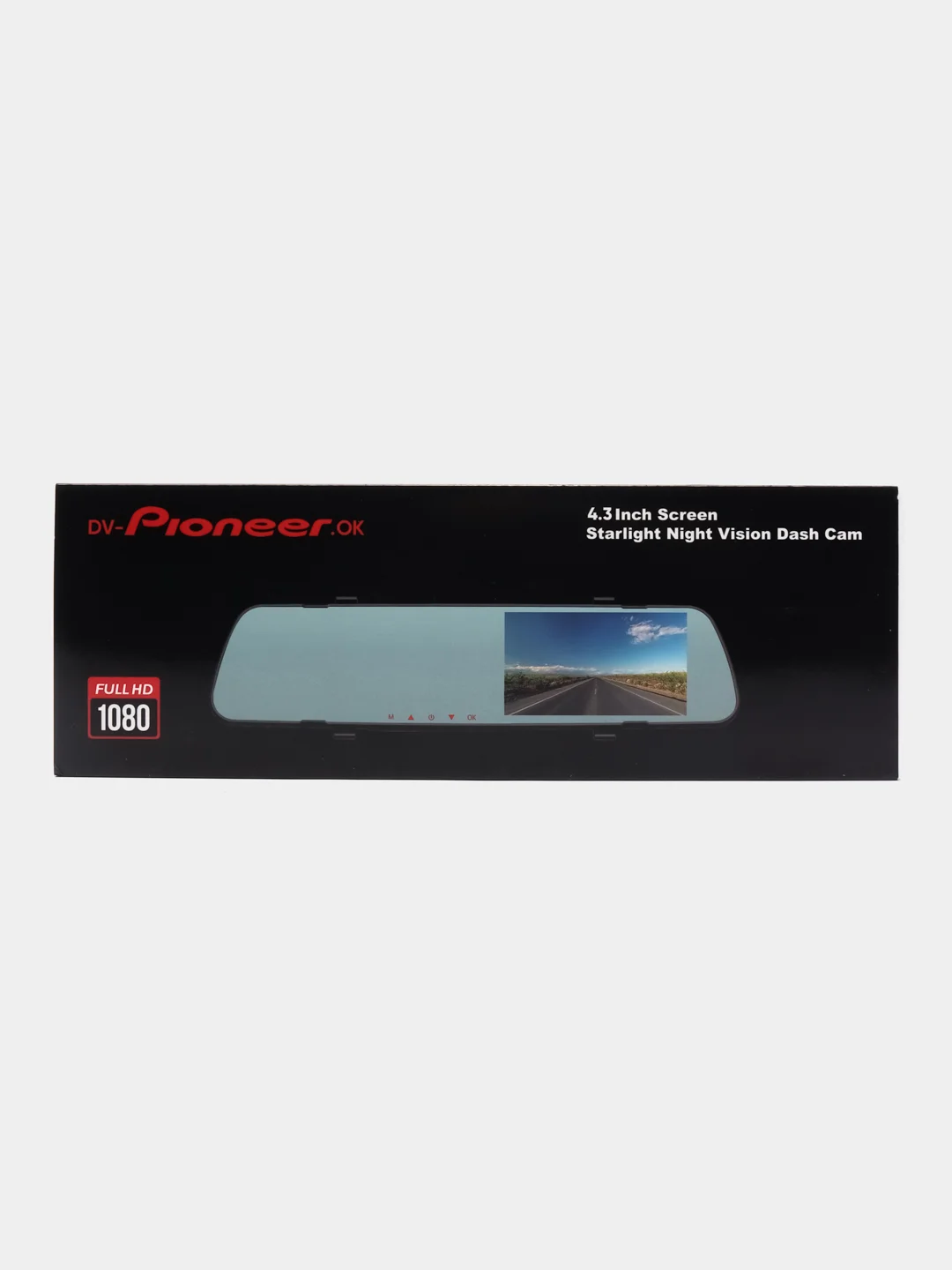 Зеркало-видеорегистратор с камерой заднего вида DV-Pioneer.OK P51