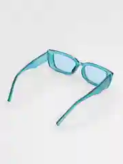 Лазурный очки солнцезащитные, солнечные, имиджевые с чехлом и салфеткой