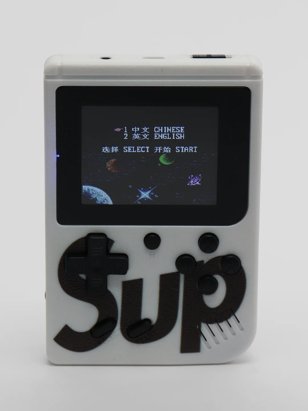 Черный игровая приставка Sup Game Box, 400 в 1, портативная карманная консоль