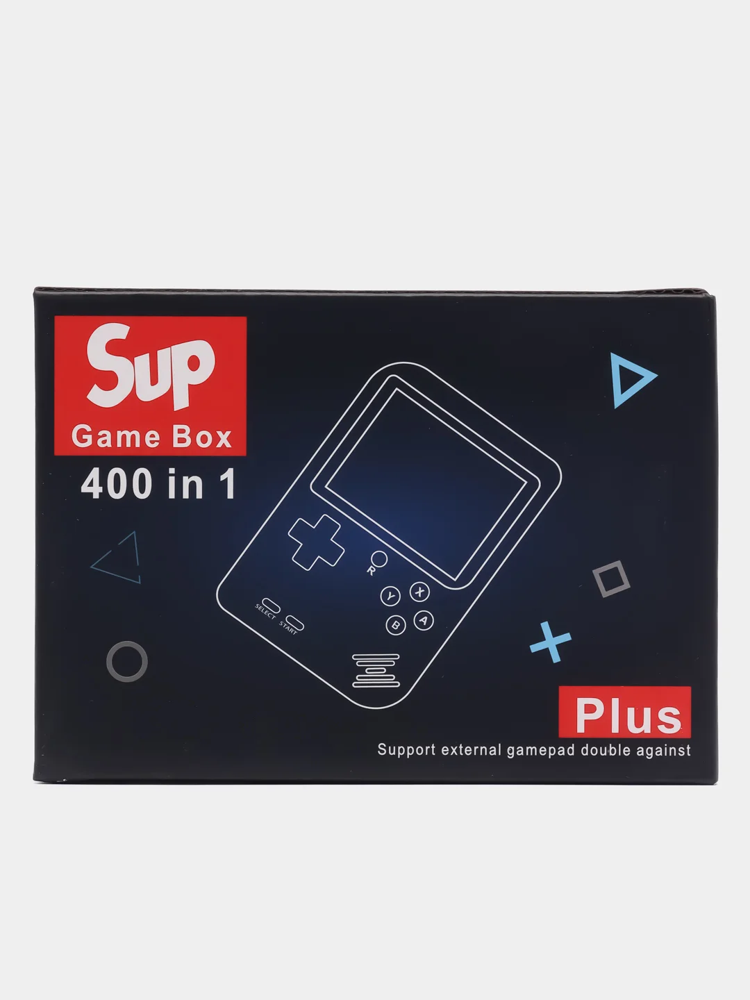 Синий игровая приставка Sup Game Box, 400 в 1, портативная карманная консоль