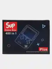 Синий игровая приставка Sup Game Box, 400 в 1, портативная карманная консоль