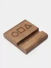 Шоколадный подставка для телефона, планшета деревянная