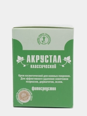 Мазь крем Акрустал негормональный для кожи от псориаза, экземы, дерматита Классический