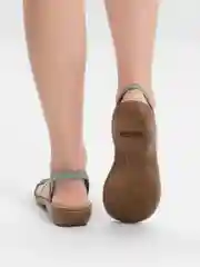 Мятный сандалии женские Rieker