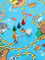 Коралловый настольная игра для детей и всей семьи, ходилка бродилка