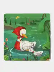 Зеленый пазлы деревянные детские