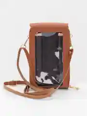 Коричневый сумка для телефона
