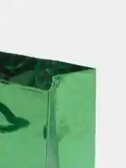 Зеленый пакет подарочный