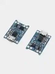 2шт. Модуль для зарядки литиевых аккумуляторов, 5V 1A, с контроллером, Micro USB