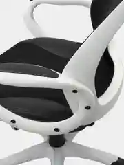 Кресло офисное BRABIX PREMIUM Genesis EX-517, пластик белый, ткань/экокожа 531573