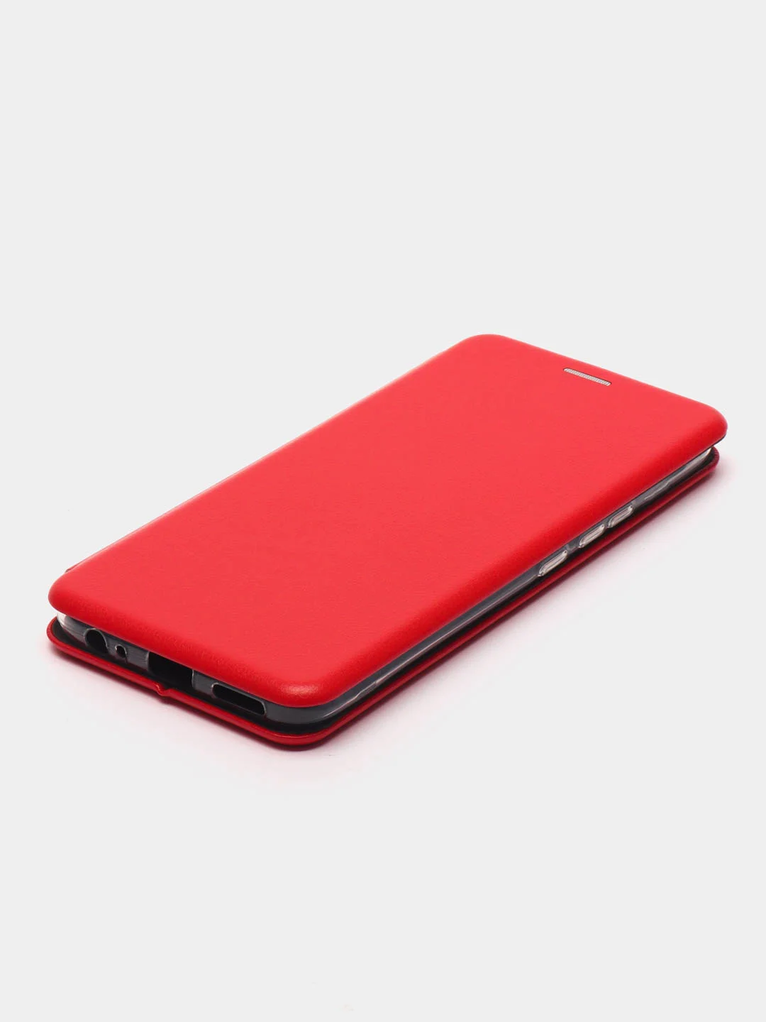 Красный чехол-книжка для Infinix Smart 6 HD (Инфиникс Смарт 6 HD)