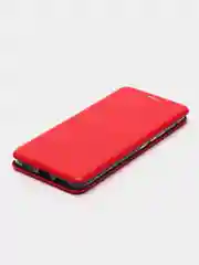 Красный чехол-книжка для Infinix Smart 6 HD (Инфиникс Смарт 6 HD)