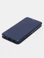 Синий чехол-книжка для Infinix Smart 6 HD (Инфиникс Смарт 6 HD)