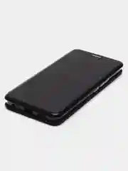 Черный чехол-книжка для Infinix Smart 6 HD (Инфиникс Смарт 6 HD)