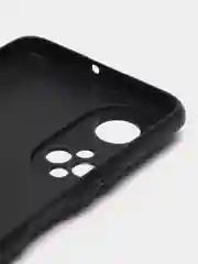 Черный чехол Huawei Honor X7 (Хуавей Хонор Х7), силиконовый, матовый, черный