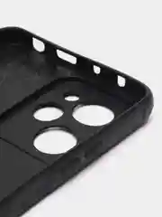 Черный чехол для Poco X5 Pro 5G/ Redmi Note 12 Pro Speed Edition, силиконовый, под кожу