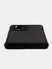 Черный чехол для Realme 10 Pro Plus (Реалми 10 Про Плюс), силиконовый, под кожу