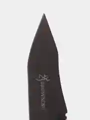 Коричневый складной нож  - X66