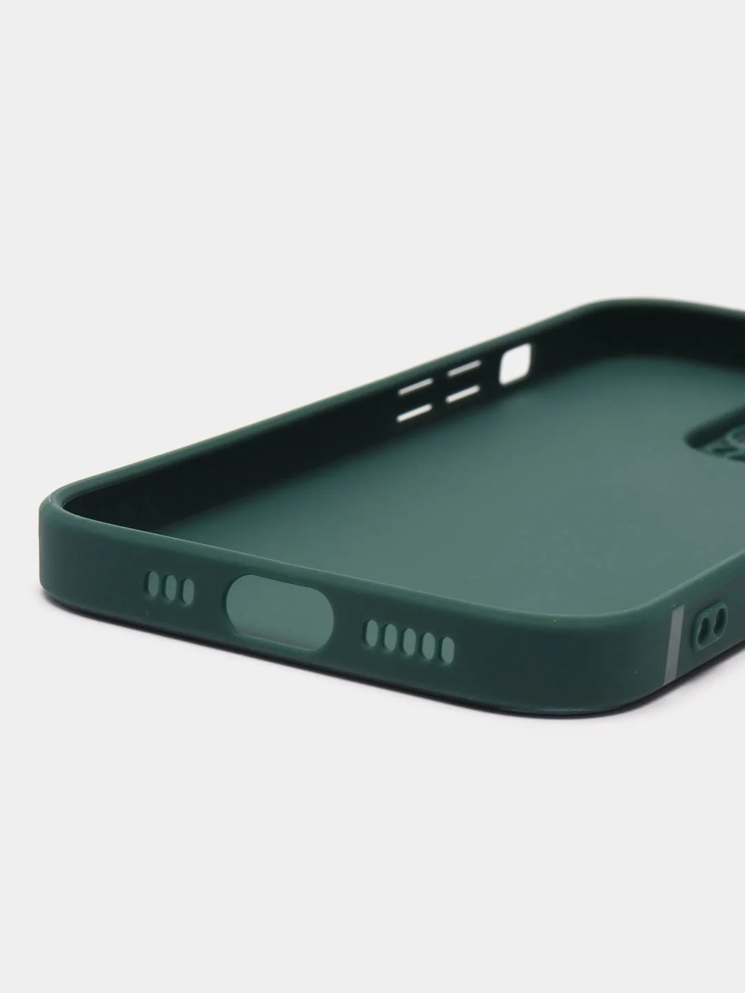 Зеленый чехол для iPhone 11, 12, 13, 14, 14 Pro, 14 Pro Max, 15, 15 Pro, 15 Pro Max