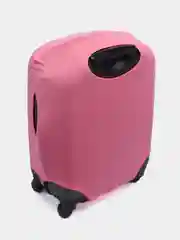Розовый чехол на чемодан, защитный, из эластичной ткани, 3 размера