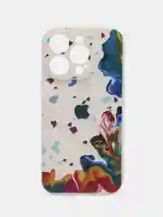 Белый чехол для iPhone 11, 12, 13, 14, 14 Pro, 14 Pro Max, 15, 15 Pro, 15 Pro Max