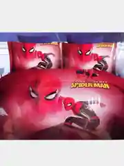 Терракотовый комплект детского постельного белья сатин, 3D-рисунок