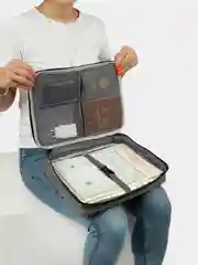 Сумка органайзер для хранения документов с вкладышем, А4