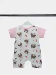 Коралловый боди для малыша, Комбинезон детский хлопковый