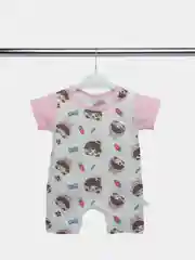Коралловый боди для малыша, Комбинезон детский хлопковый