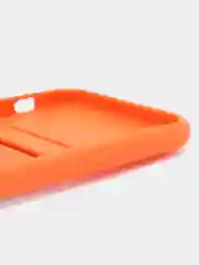Манго силиконовый чехол для iPhone X, XS (Айфон Х, ХС) с карманом для карт, чехол на айфон