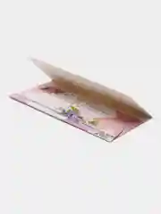 Лесной зеленый конверт-открытка для денег подарочный на свадьбу "Молодоженам", 72 вида