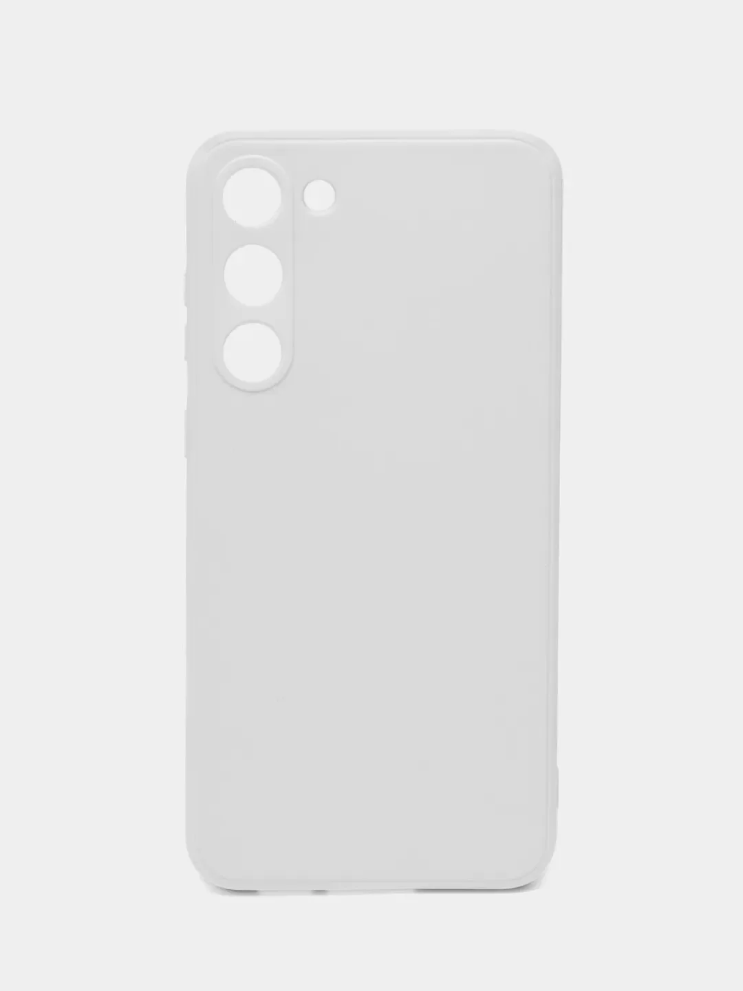 Силиконовый чехол для Samsung Galaxy S23, S23 Plus, S23 Ultra, прозрачный