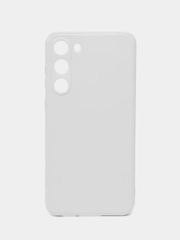 Силиконовый чехол для Samsung Galaxy S23, S23 Plus, S23 Ultra, прозрачный