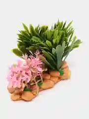 Золотистый хаки растения искусственные, декоративные, для маленького аквариума, от 5 до 13 см, 43 вида