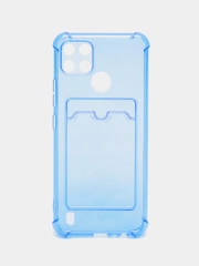 Противоударный чехол realme C21y , кармашек для карт