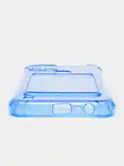 Аметистовый противоударный чехол realme C21y , кармашек для карт