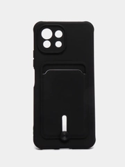 Чехол для Xiaomi Mi 11 Lite / Mi 11 Lite 5G NE ( Ми 11 Лайт )с карманом для карт