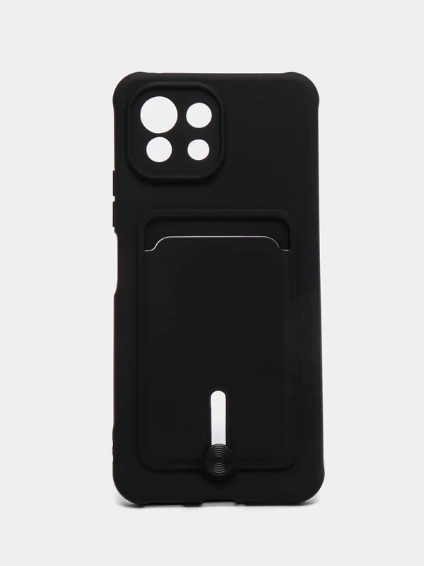 Чехол для Xiaomi Mi 11 Lite / Mi 11 Lite 5G NE ( Ми 11 Лайт )с карманом для карт