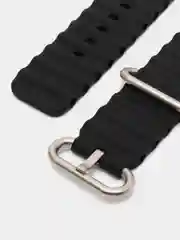 Черный силиконовый ремешок для Apple Watch 38 / 40 / 41, 42 / 44 / 45 / 49 мм